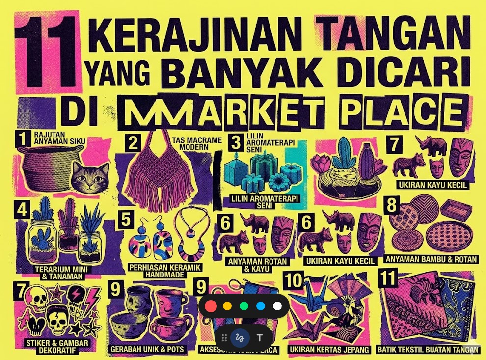 11 keahlian kerajinan tangan