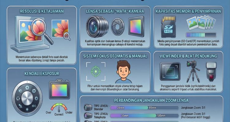 7 dasar pengetahuan kamera foto