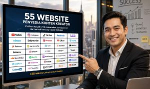 55 web untuk ide konten kreator
